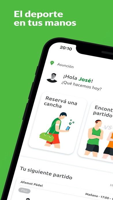 Reva - Reserva de canchas Screenshot 1 - AppWisp.com Reva - Reserva de canchas Screenshot 1 - AppWisp.com