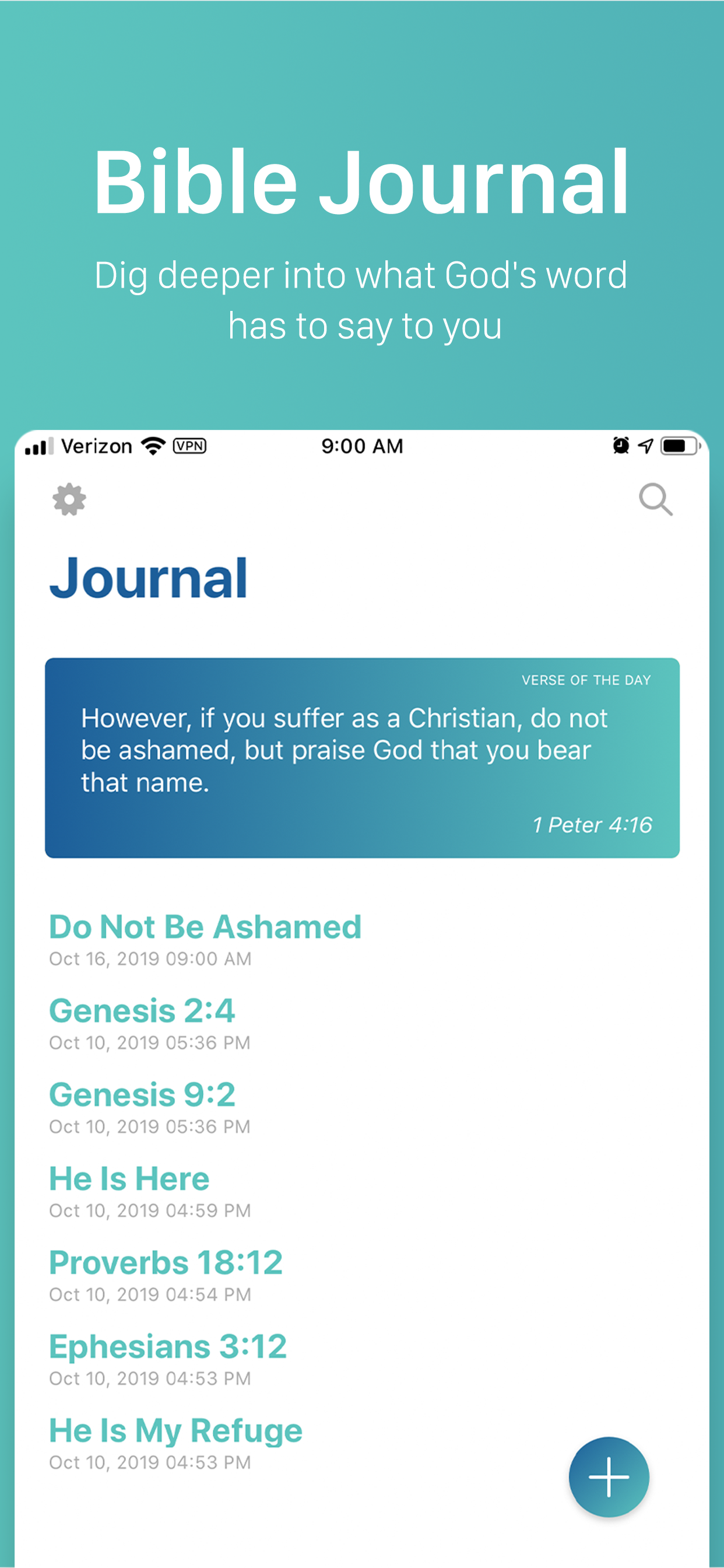Contemplations - Bible Journal