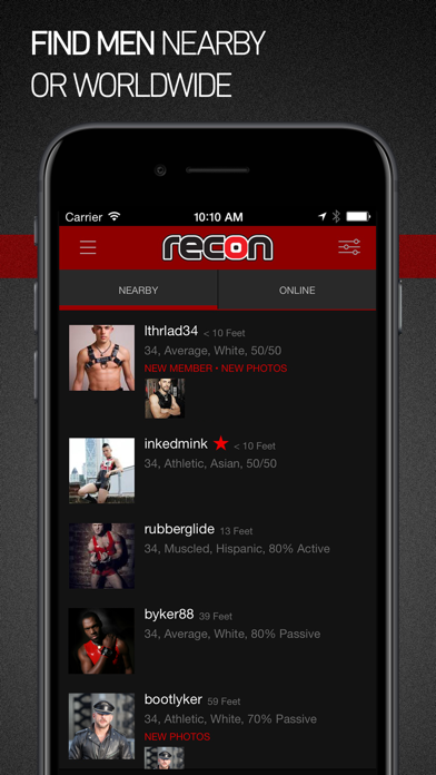 Recon - Find Fetish Men Screenshot