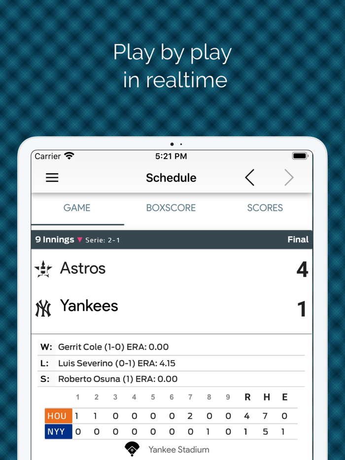 Baseball App World