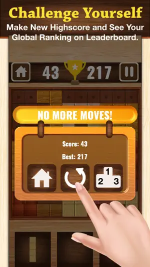 Wooden cubes: Block puzzle screenshot 4