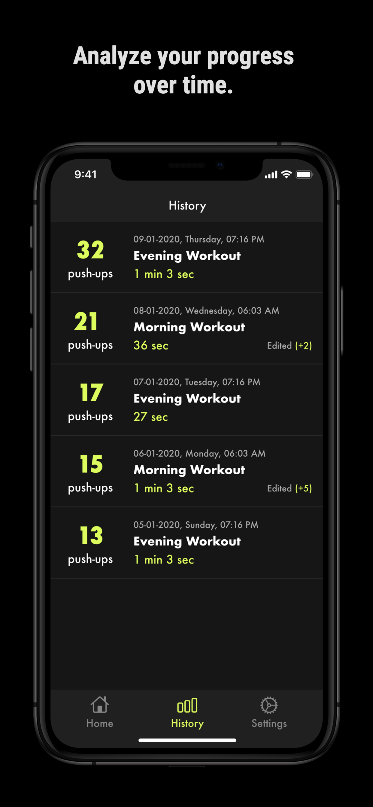 My Push Up Counter screenshot 4