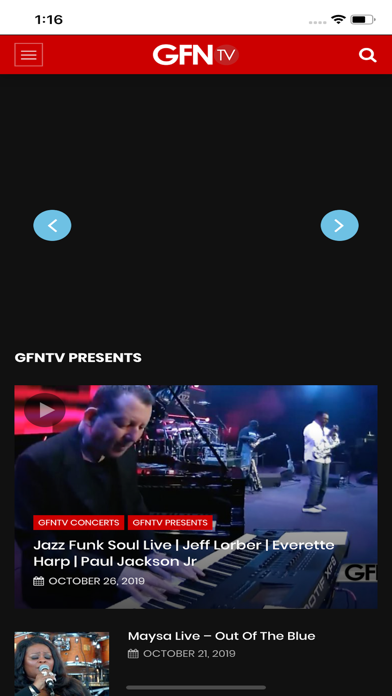 Screenshot #1 pour GFNTV