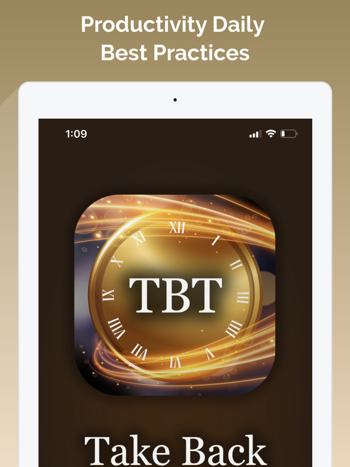 Take Back Time Best Practices