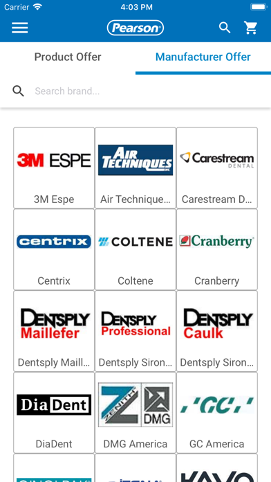 Pearson Dental Supply Mobile iPhone screenshot 8 - Shopping app