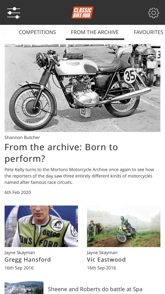 #5. Classic Bike Hub (iOS) 由: Mortons Media Group Ltd
