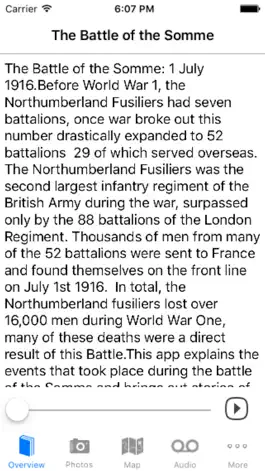 Game screenshot Northumberland On The Somme apk