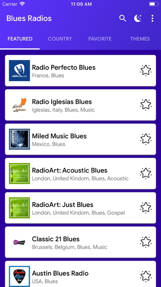 Blues Radio Stations - 1.0 - (iOS)