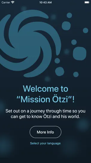 Captura de pantalla de Mission Ötzi en iPhone 1