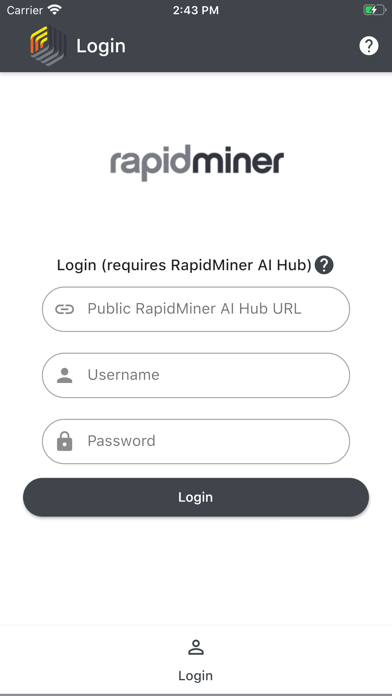 RapidMiner AI Hub 9 Screenshot