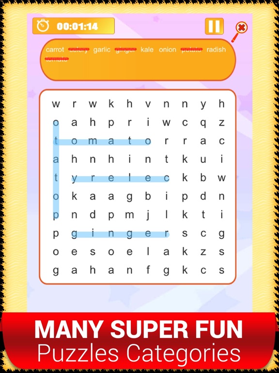 Screenshot #5 pour Mélés Mots Croisés Puzzle Jeux