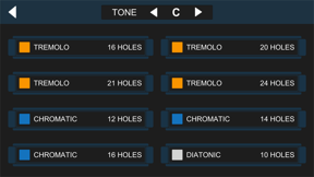 Harmonica Tab Pro screenshot