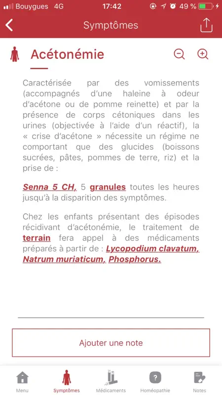L’Homéopathie de A à Z screenshot 5 of 7