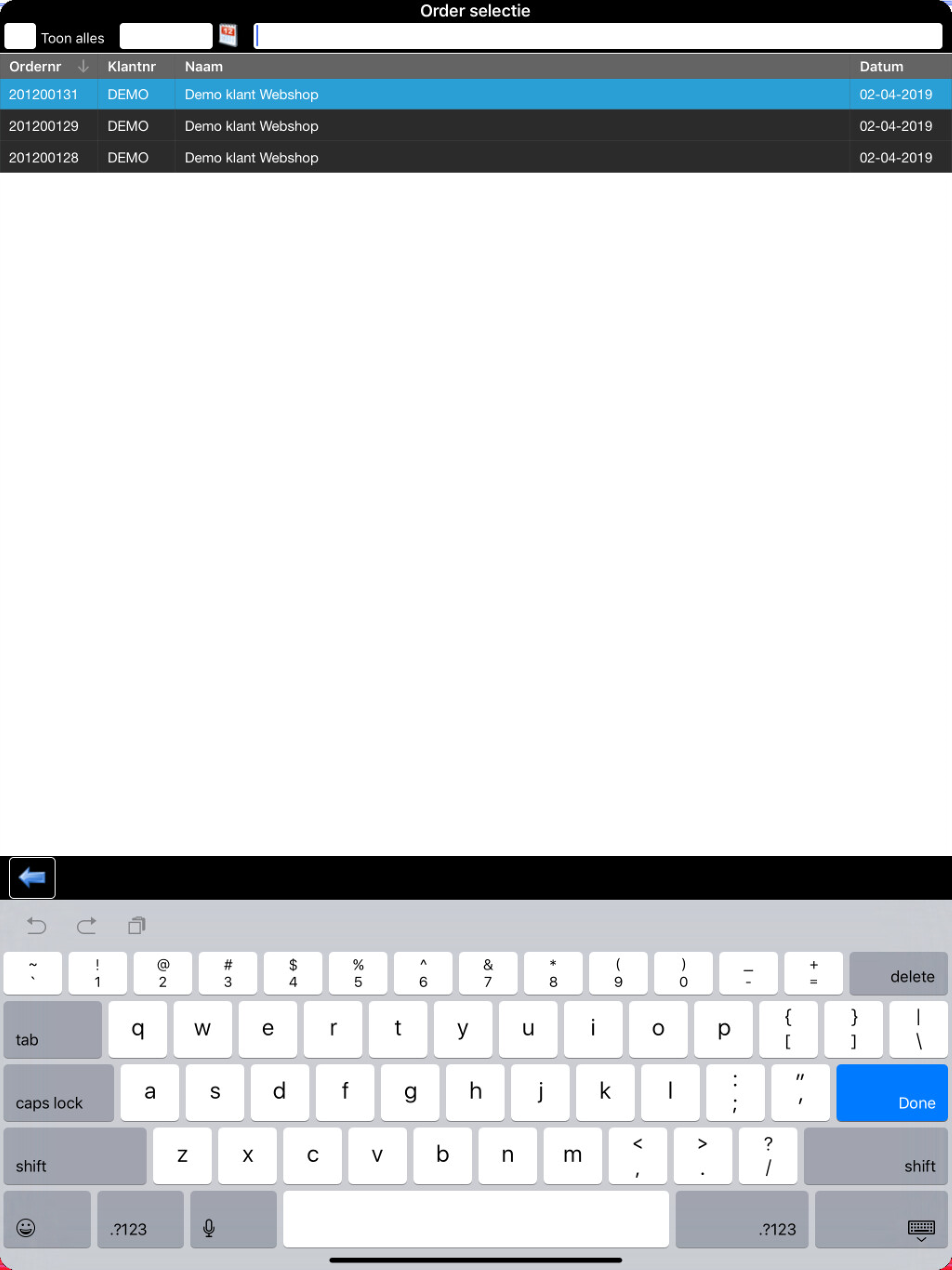Nevolution Uitgangscontrole screenshot 7