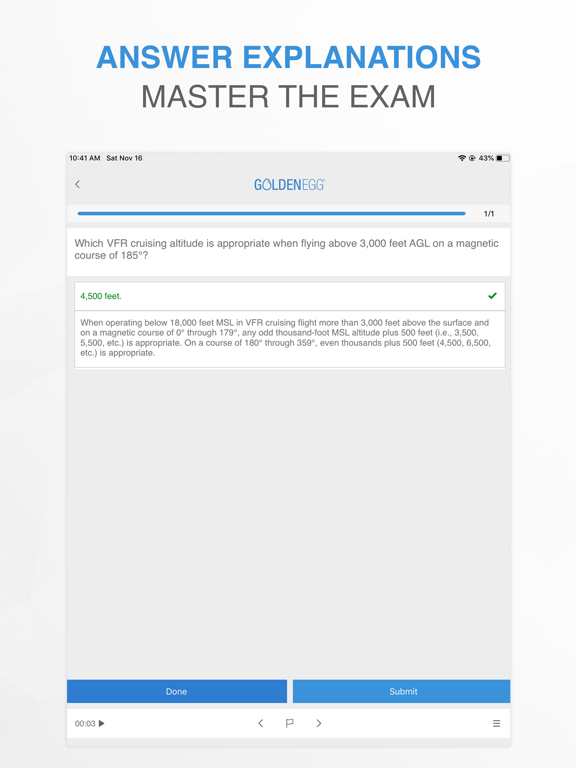 Private Pilot FAA Test Prep. iPad screenshot 3 - Education app