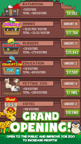 Idle Tap Zoo screenshot