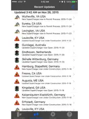 superchargers for tesla ipad capturas de pantalla 3