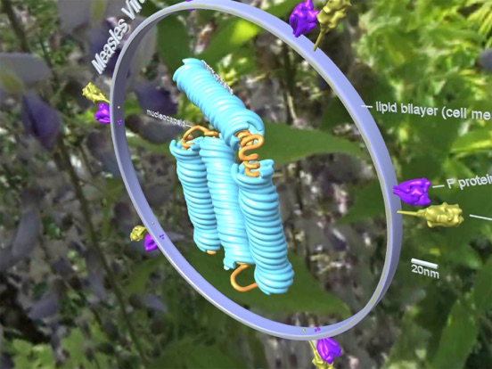 Screenshot #5 pour Bio Virus Structure in 3D