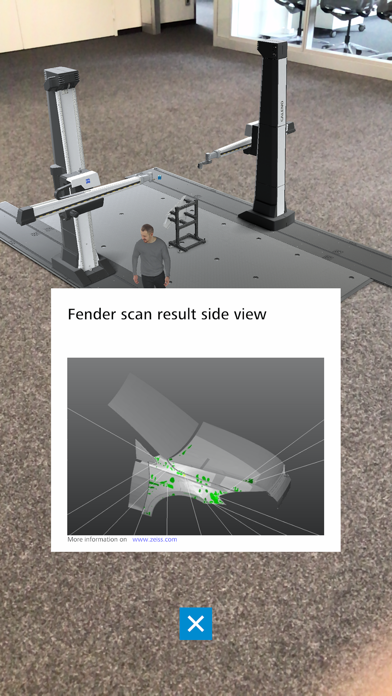 ZEISS AR Metrology Screenshot