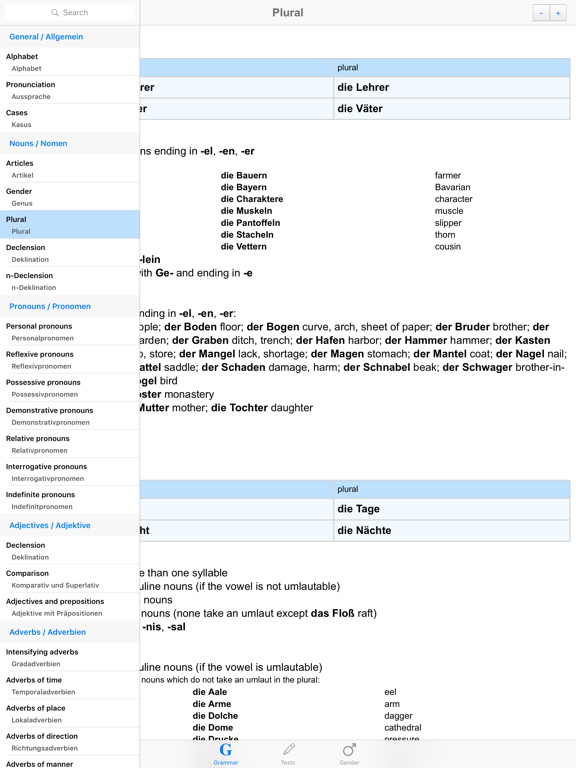 Screenshot #5 pour German Grammar with Tests