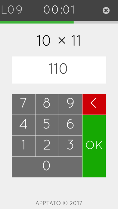 Screenshot #3 pour Multiplication Maths 2 (Full)