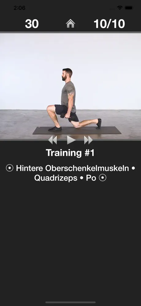 Tägliches Beintraining*