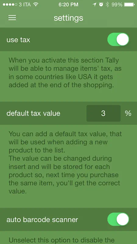 Tally :) screenshot 5 of 5