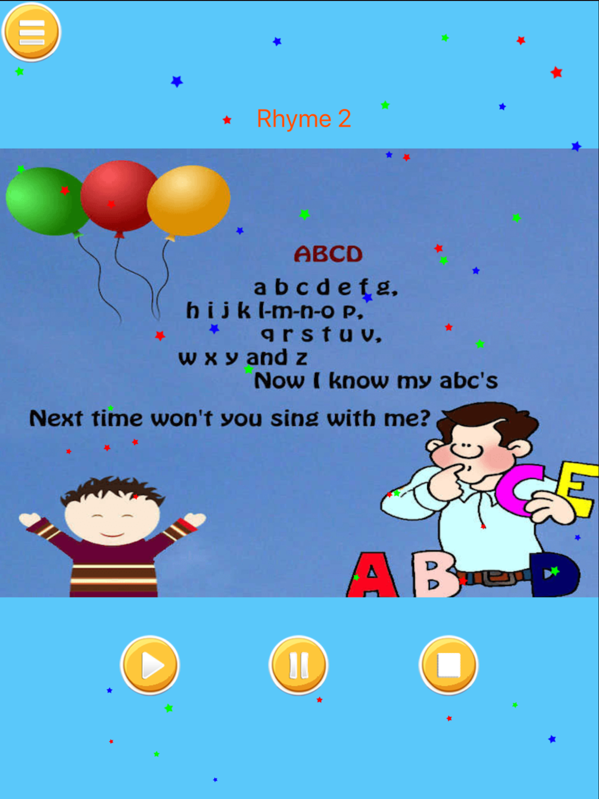 100 Top Best Kg Nursery Rhymes screenshot 8
