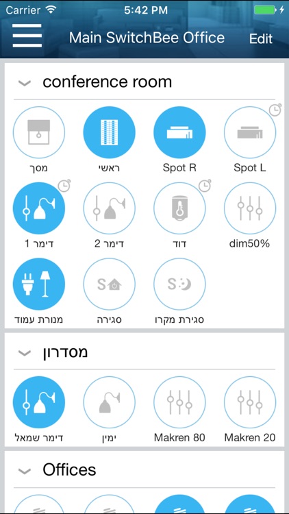 SwitchBee - Smart homes