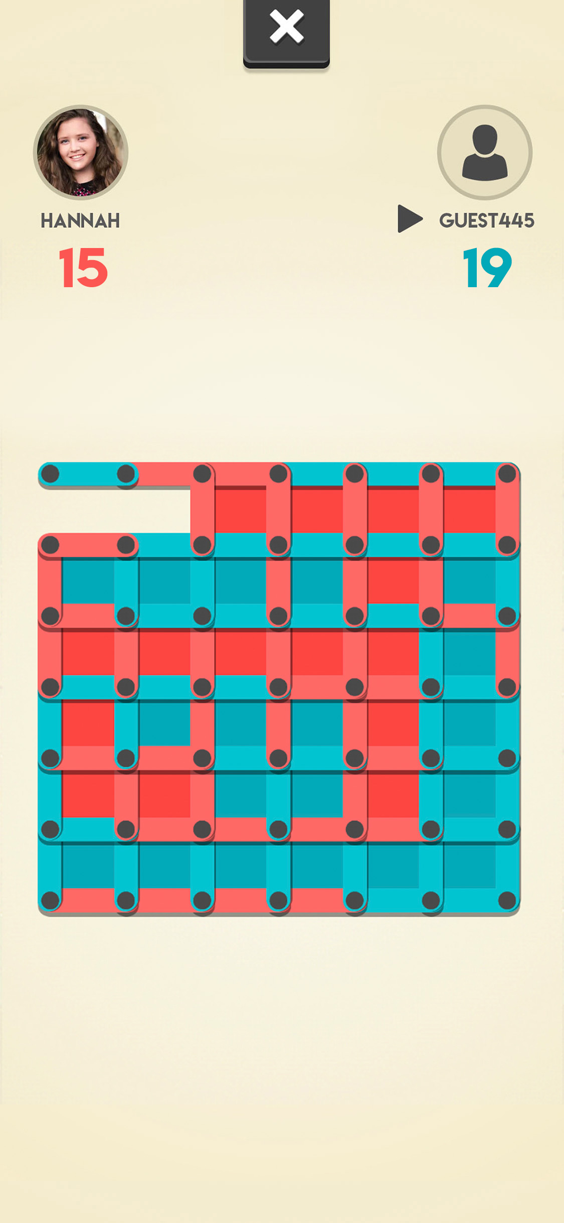 Dots and Boxes: Multiplayer screenshot 4