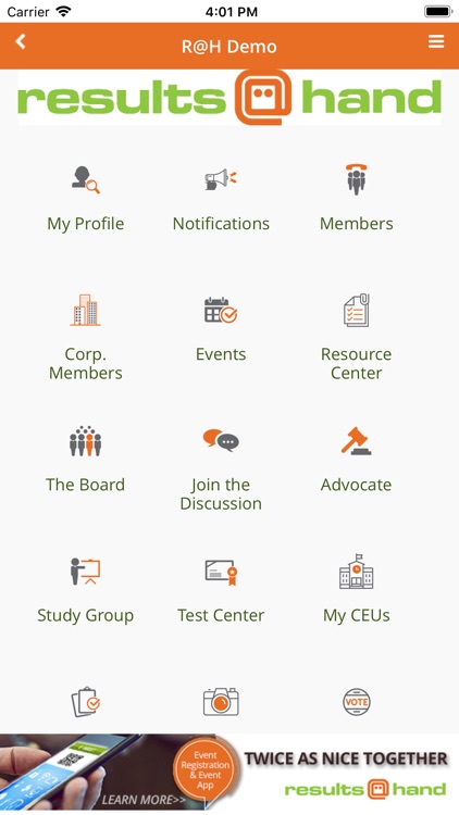 RaH Membership App