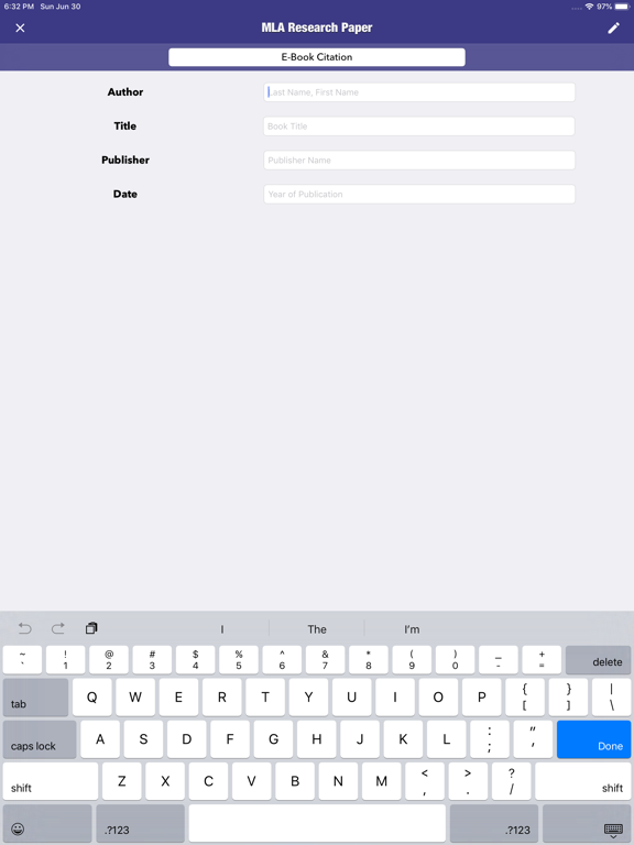 App screenshot