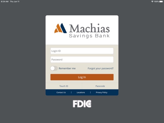 Machias Savings Bank iPad screenshot 1 - Finance app