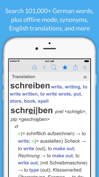 German Dictionary & Thesaurus screenshot-0