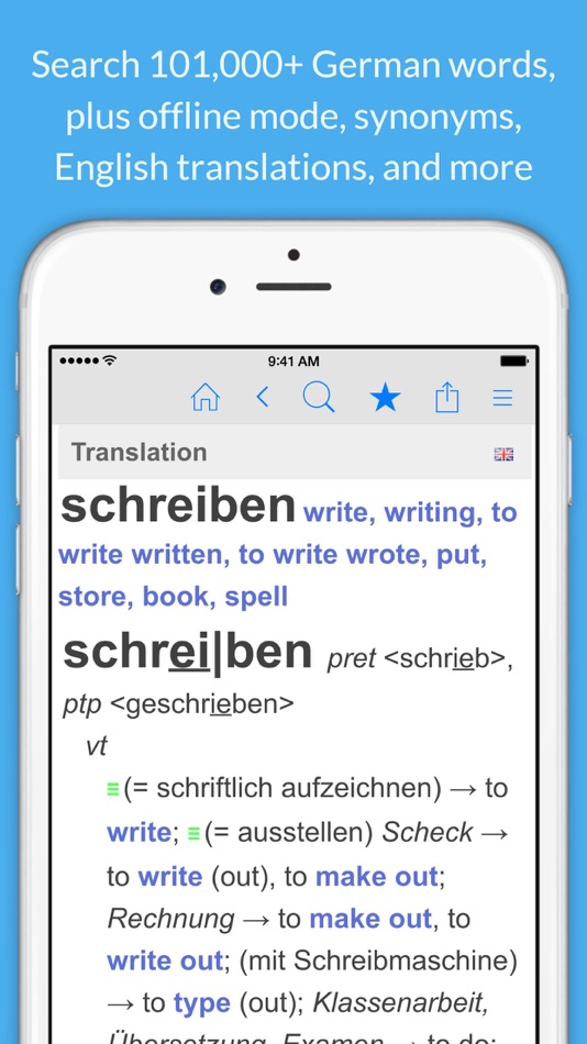 German Dictionary & Thesaurus - 3.5.1 - (iOS)