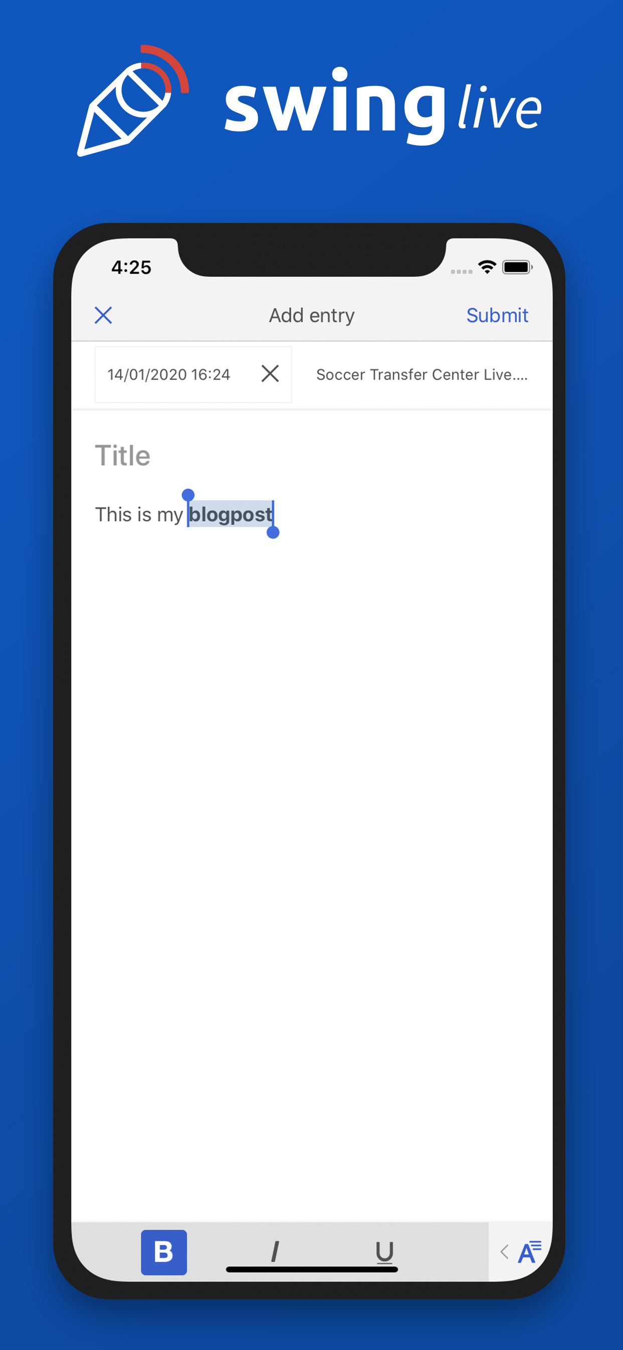 Swing Live screenshot 6