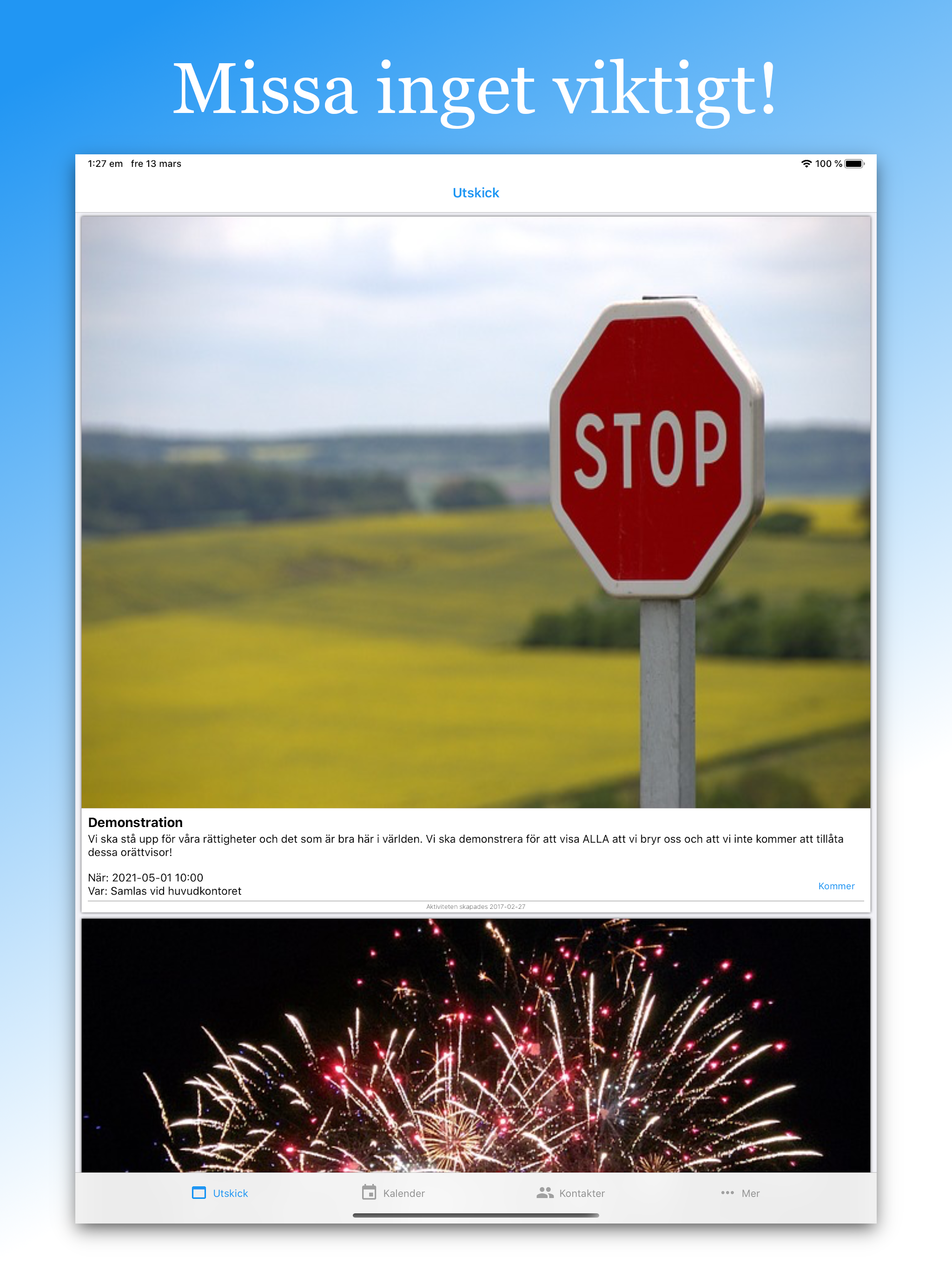 Infoappen screenshot 8