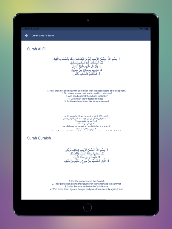 Ramdan Pro: Qibla, Quran, Dua iPad screenshot
