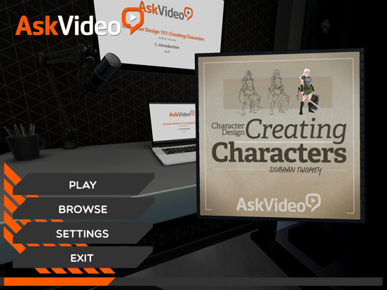 Screenshot #4 pour Creating Characters Course