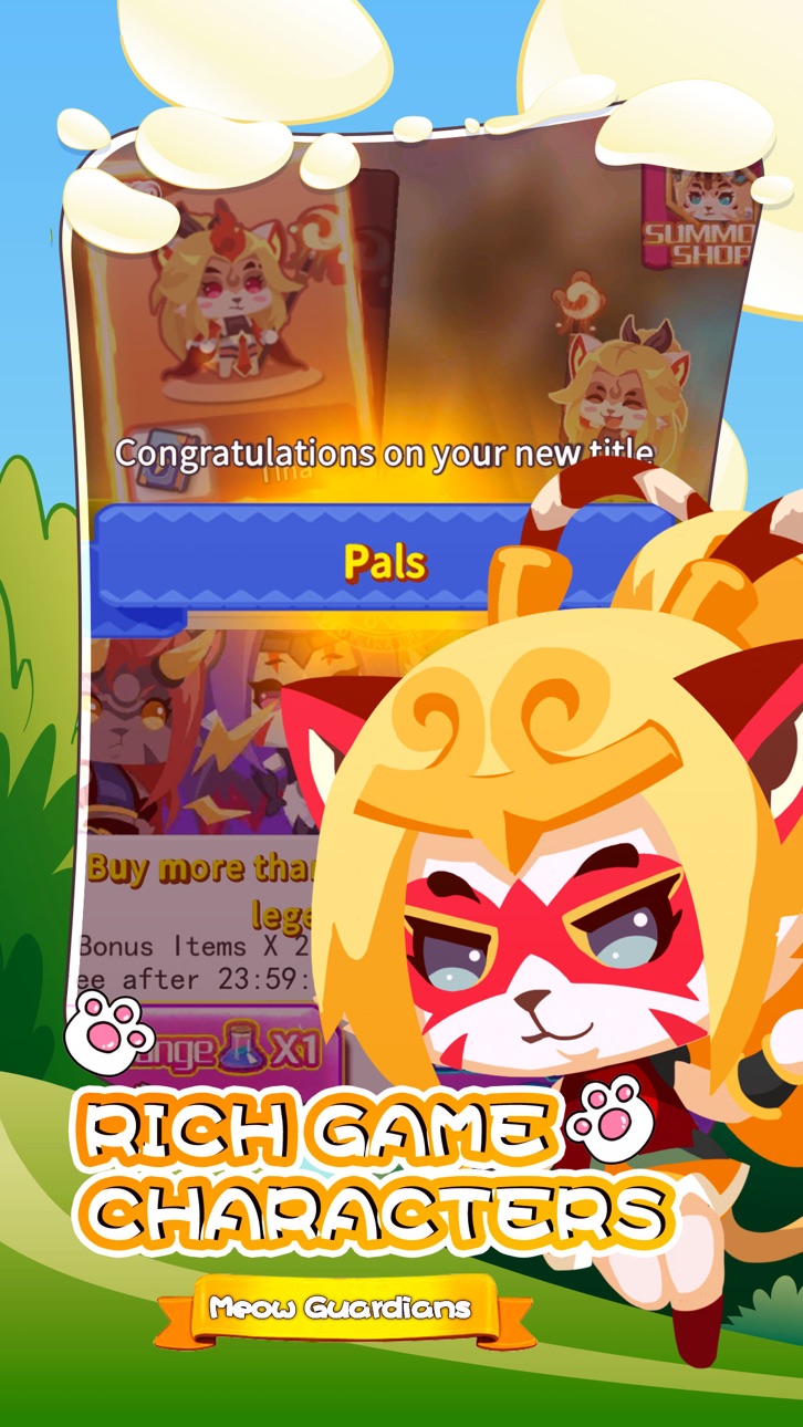Meow Guardians Hack screenshot 4 - iOS game interface