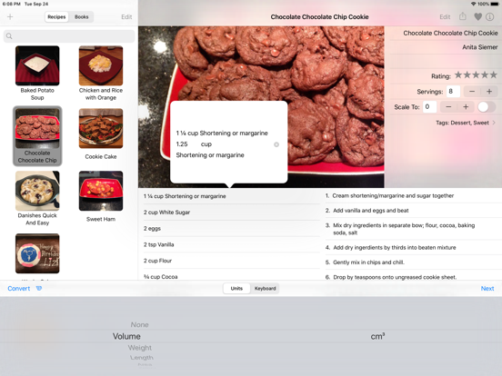 Screenshot #5 pour Cards, A Recipe App