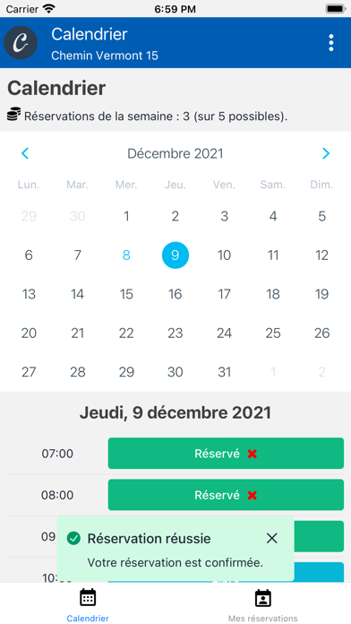 Calmanager Screenshot