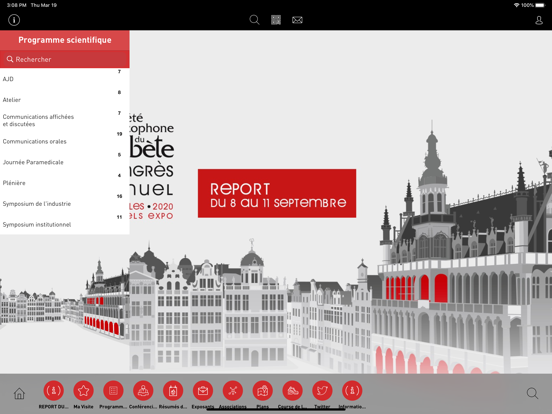 Screenshot #6 pour Congrès SFD 2020