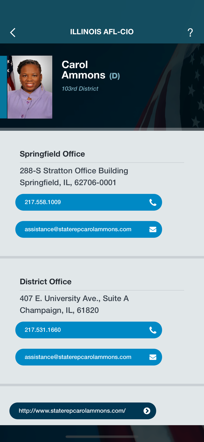 IL AFL-CIO Leg. Directory