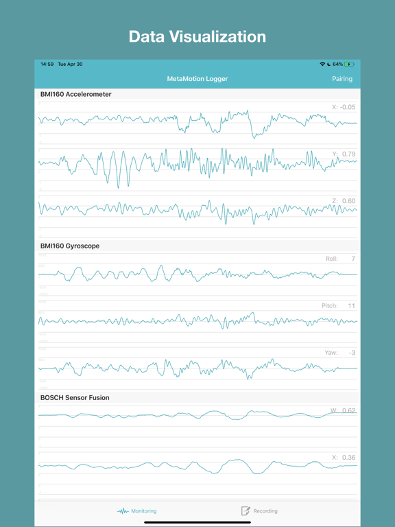 Screenshot #4 pour MetaMotion Logger