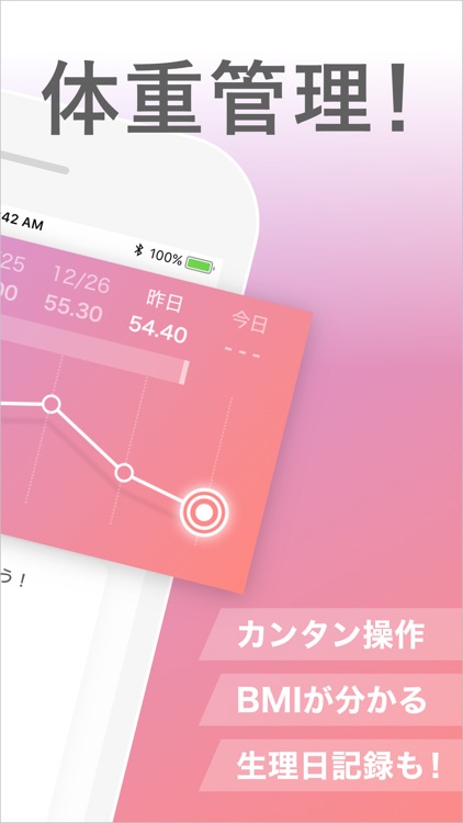 シンプル体重管理 - Yasegramで簡単ダイエット