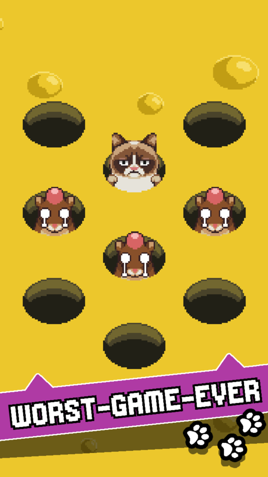 #4. Grumpy Cat's Worst Game Ever (iOS) By: Lucky Kat Studios