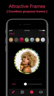 profile photo border - editor iphone screenshot 3