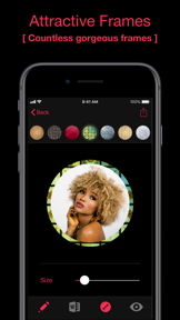 Profile Photo Border - Editor screenshot