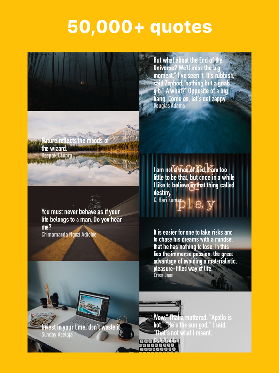 Screenshot #4 pour Quoto: Beautiful Quotes Photos